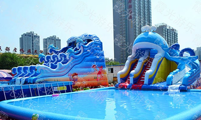 深圳充气游泳池
