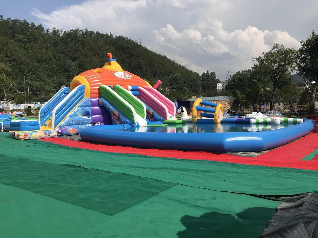 深圳深海潜艇儿童乐园充气游泳池