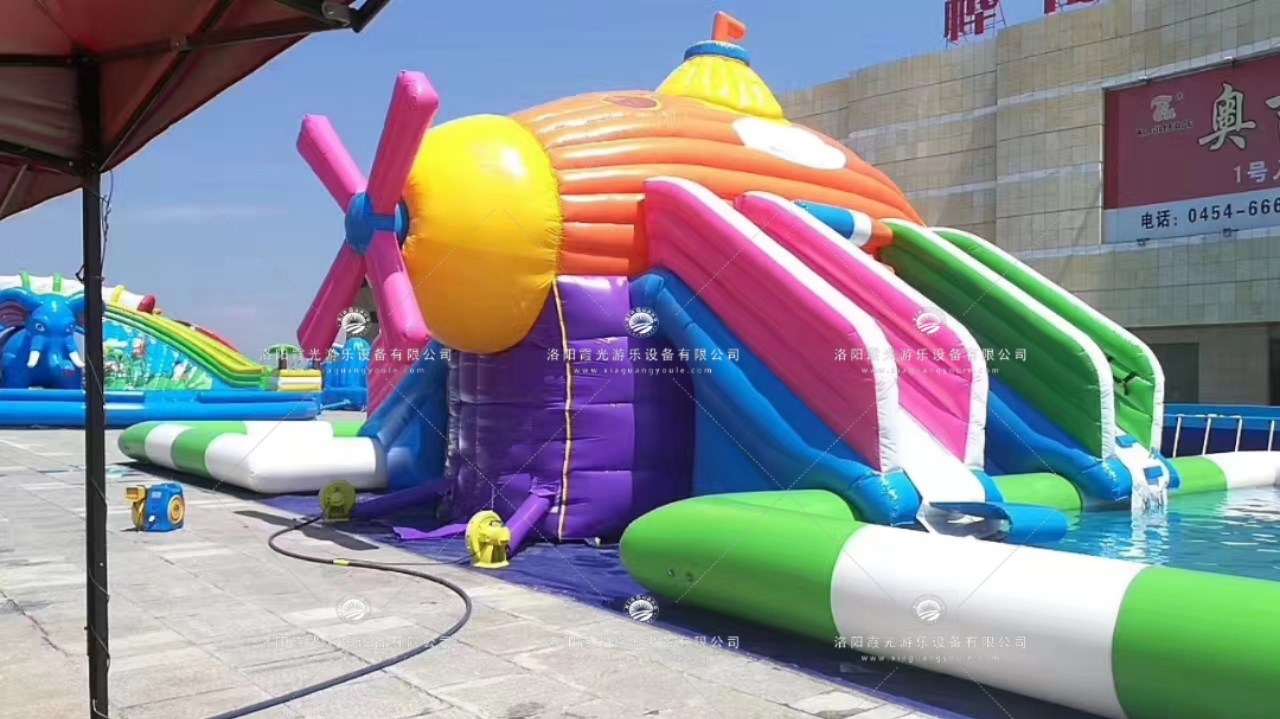 深圳大型充气游泳池