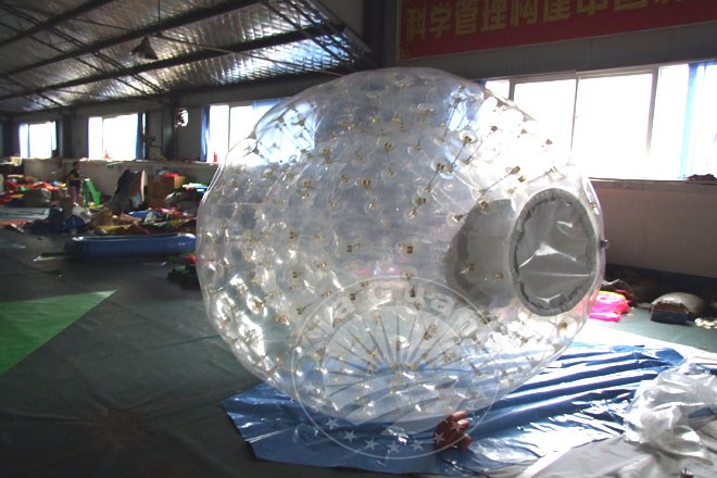 深圳透明充气悠波球
