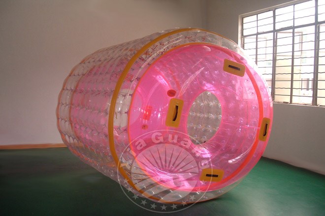 深圳粉色水上滚筒