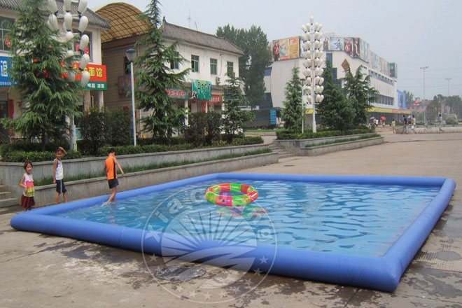 深圳户外正方形游泳池